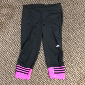Adidas workout capris